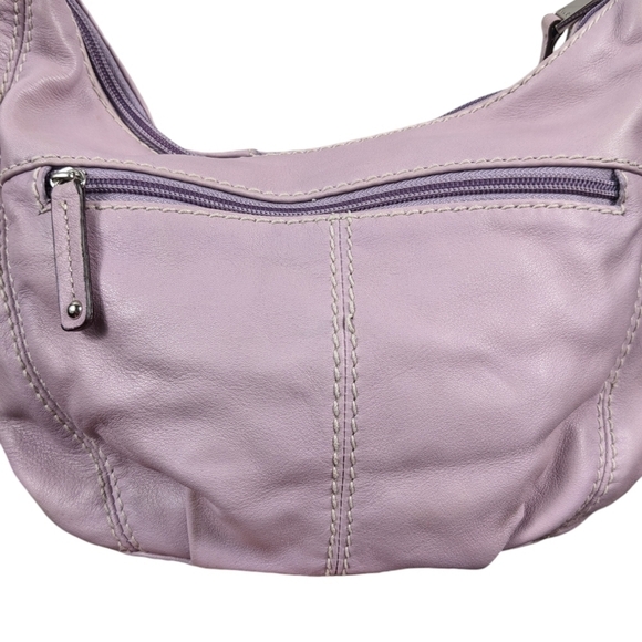 Tignanello Leather Half Moon Hobo Bag - Picture 7 of 13